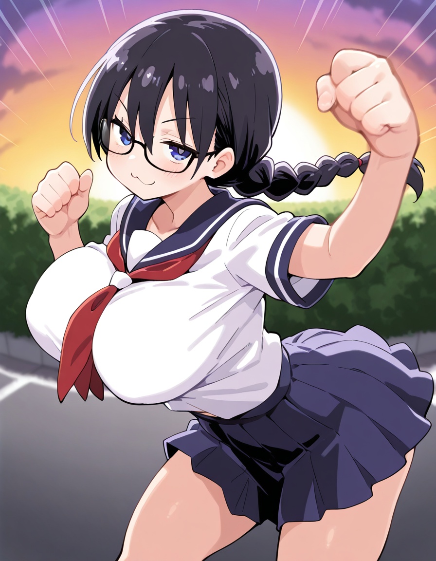 19枚目 【二次】逆転魔女裁判-艶間薫：学生バージョン 画像【エロ】 その01